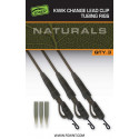 Leader FOX kwik change lead clip tubing rigs- naturals