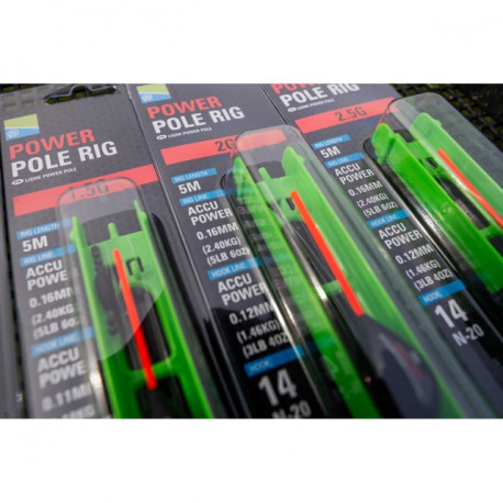 Ligne Montée PRESTON power 0.75gr