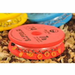 Bas de ligne GURU QM1 Bait Band rigs 38cm 0.17mm n°16