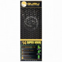 Bas de ligne GURU Super MWG Ready Rigs 10cm 0.15m n°18