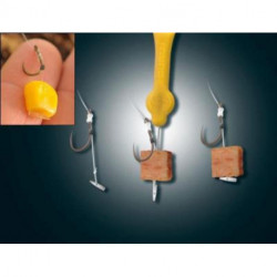 Bas de ligne GURU Method hair rigs 10cm 0.22mm  MWG n°10