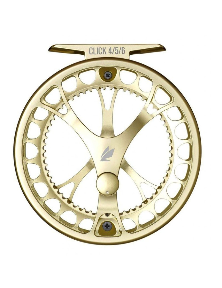 Moulinet SAGE Click soie 3/4/5 Champagne