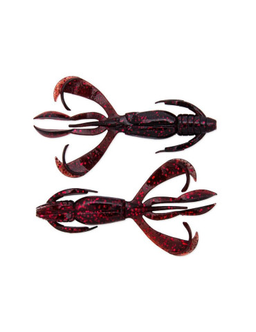 Leurre KEITECH Crazy flapper 2.8inch Black cherry