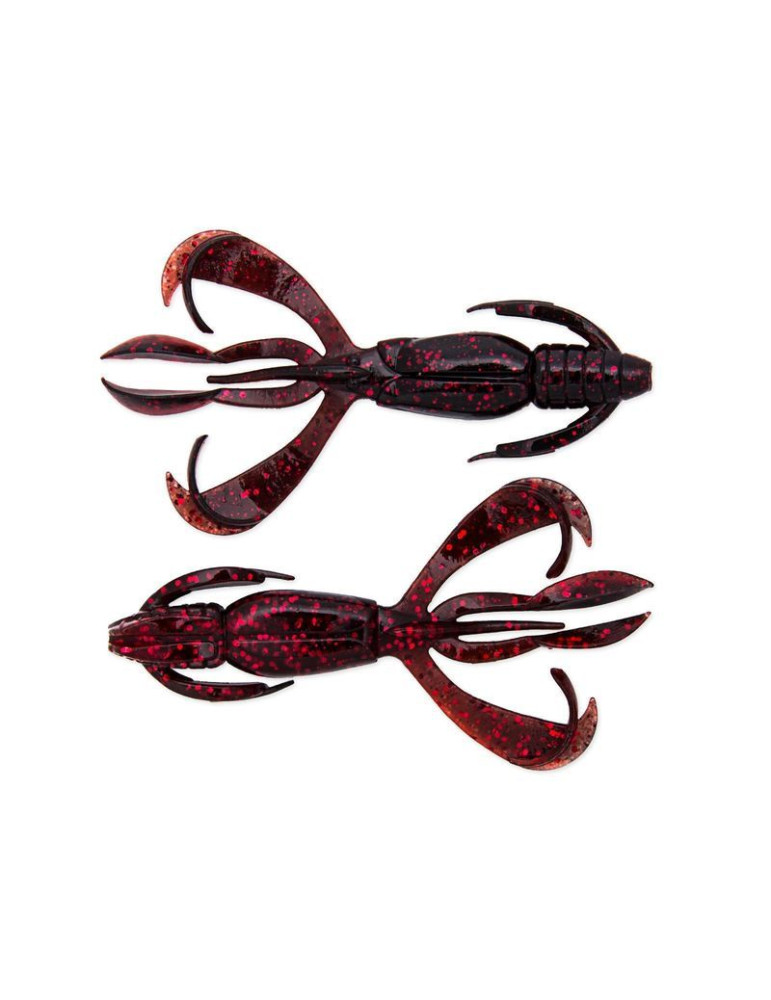 Leurre KEITECH Crazy flapper 2.8inch Black cherry