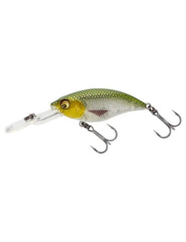 WESTIN Buzzbite cranckbait 6cm 10gr 3D Chartreuse headlight