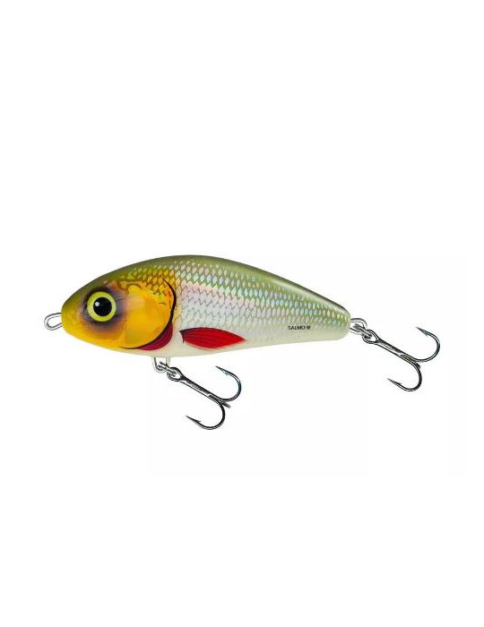 Leurre SALMO Fatso 12cm coulant silver halo
