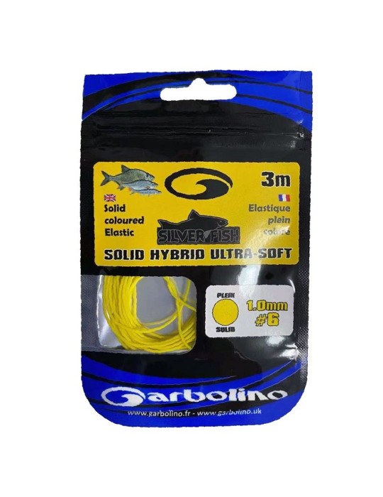 Elastique GARBOLINO Solid ultra soft 3.5mm Orange 3m