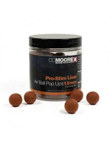 Pop up air ball CCMOORE pro stim liver - 18mm