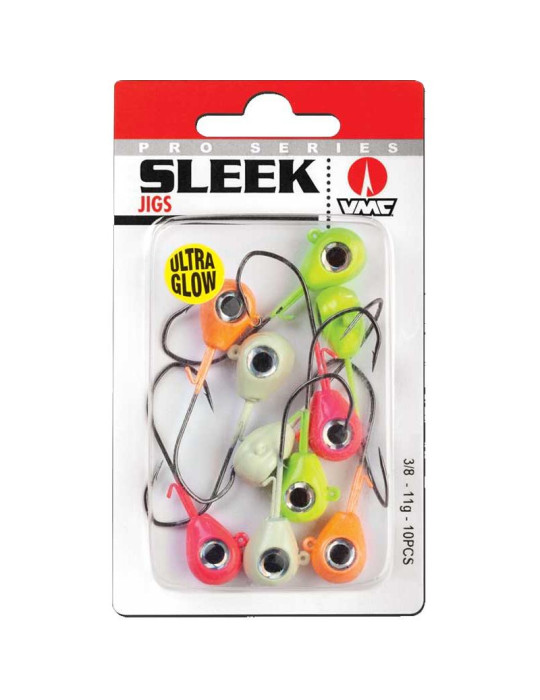 VMC Sleek jig Glow 2/0 7gr