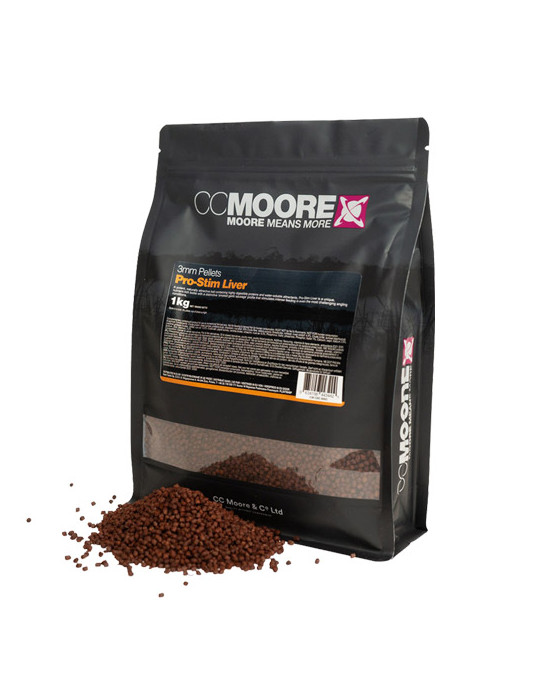 CCMOORE pro stim liver pellets - 3mm - 1Kg