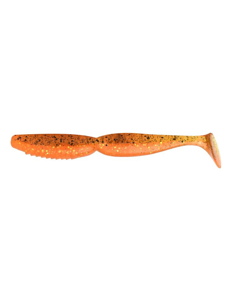 Leurre MEGABASS Super spindle worm 5inch Tinsel orange
