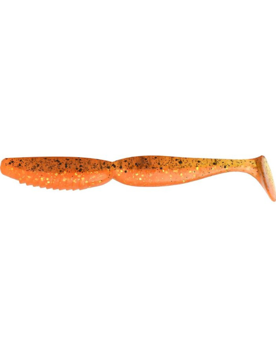 Leurre MEGABASS Super spindle worm 5inch Tinsel orange