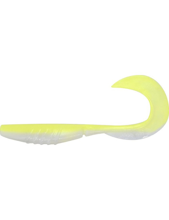 MEGABASS X LAYER Curly 5inch White chart