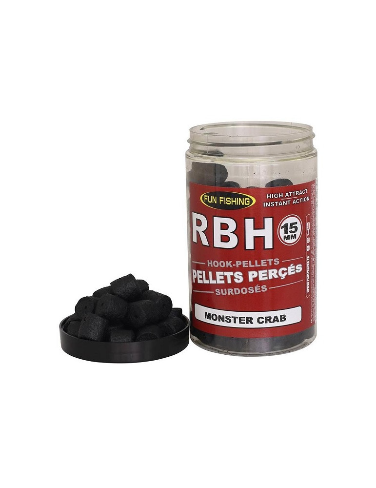 Pellets percés FUN FISHING RBH scopex liver 230gr 15mm