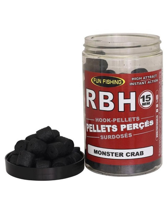 FUN FISHING RBH scopex liver 230gr 15mm drilled pellets