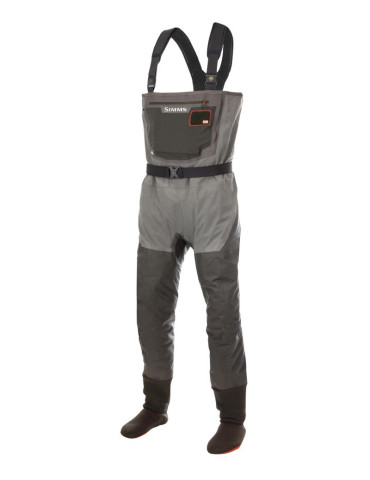 Waders SIMMS Men's G3 Guide Stockingfoot Gunmetal Size 3XL 13-16 2
