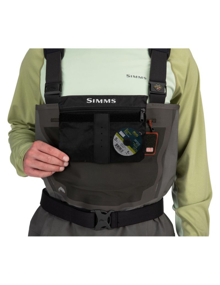 Waders SIMMS Men's G3 Guide Stockingfoot Gunmetal Size 3XL 13-16