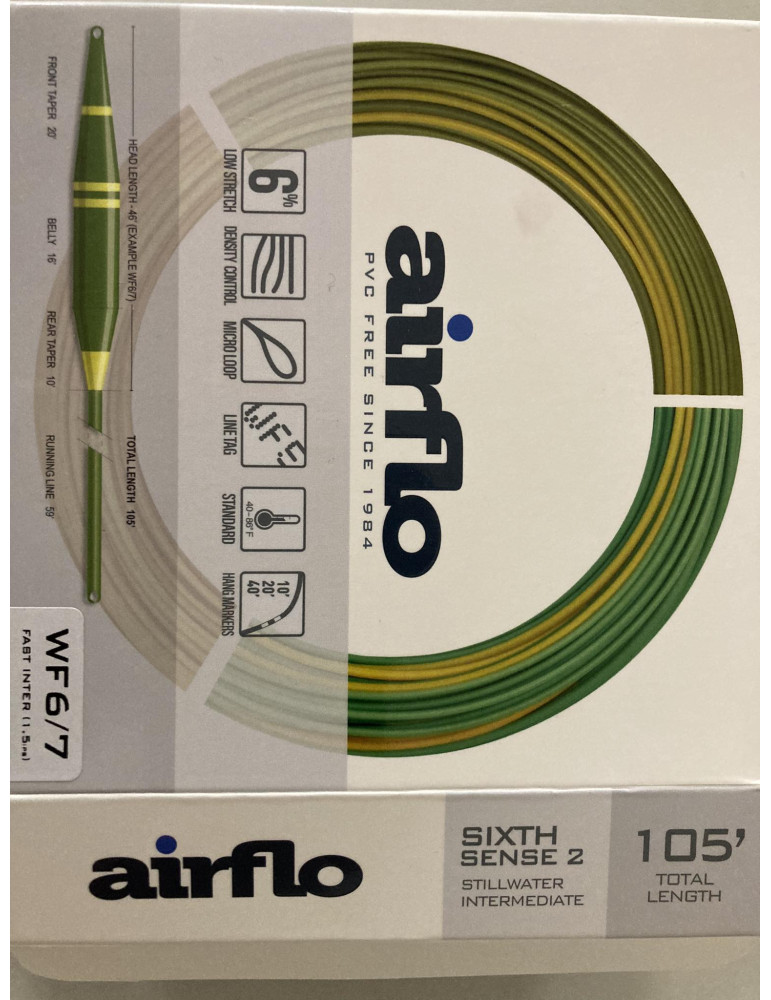 Line AIRFLO Sixth Sense Ridge 2.0 Slow Inter.(0.5ips) WF 6/7