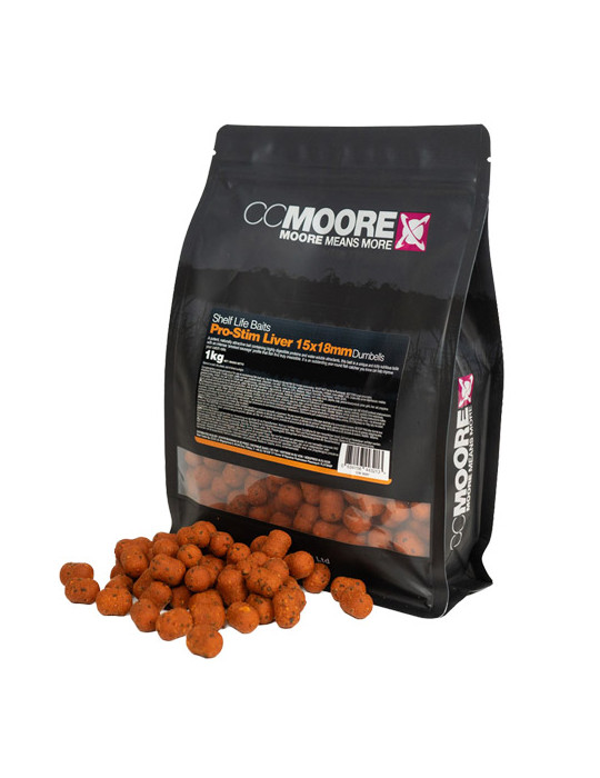 Dumbell 15x18mm CCMOORE pro stim liver- 1Kg