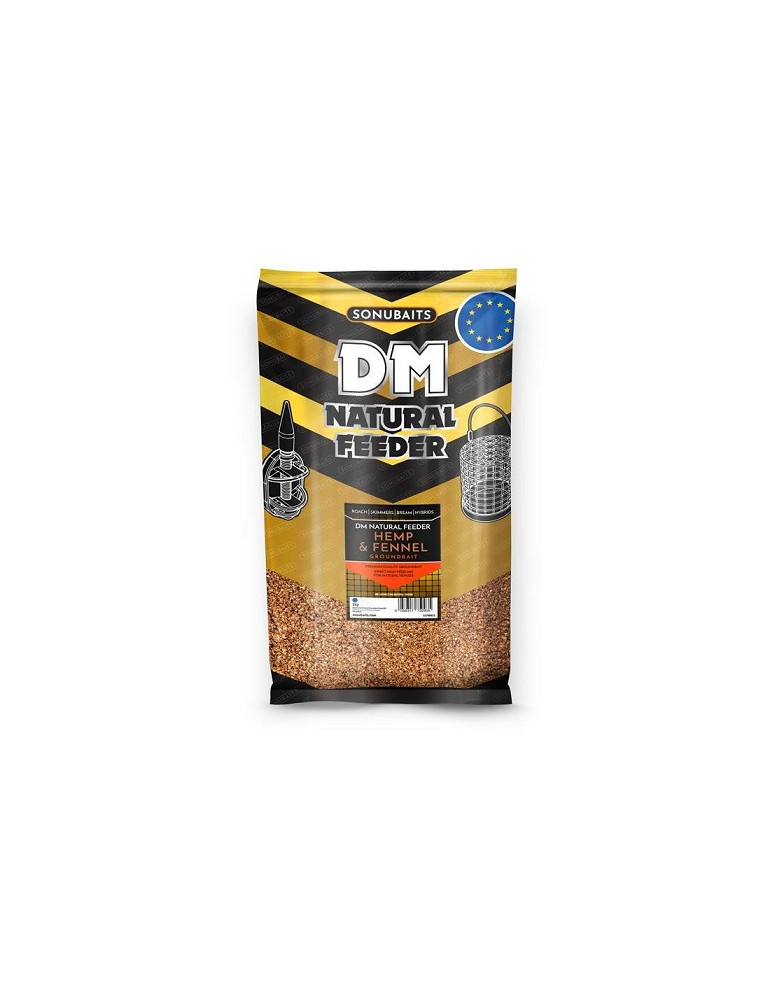 SONUBAITS DM natural feeder hemp-fennel 1kg