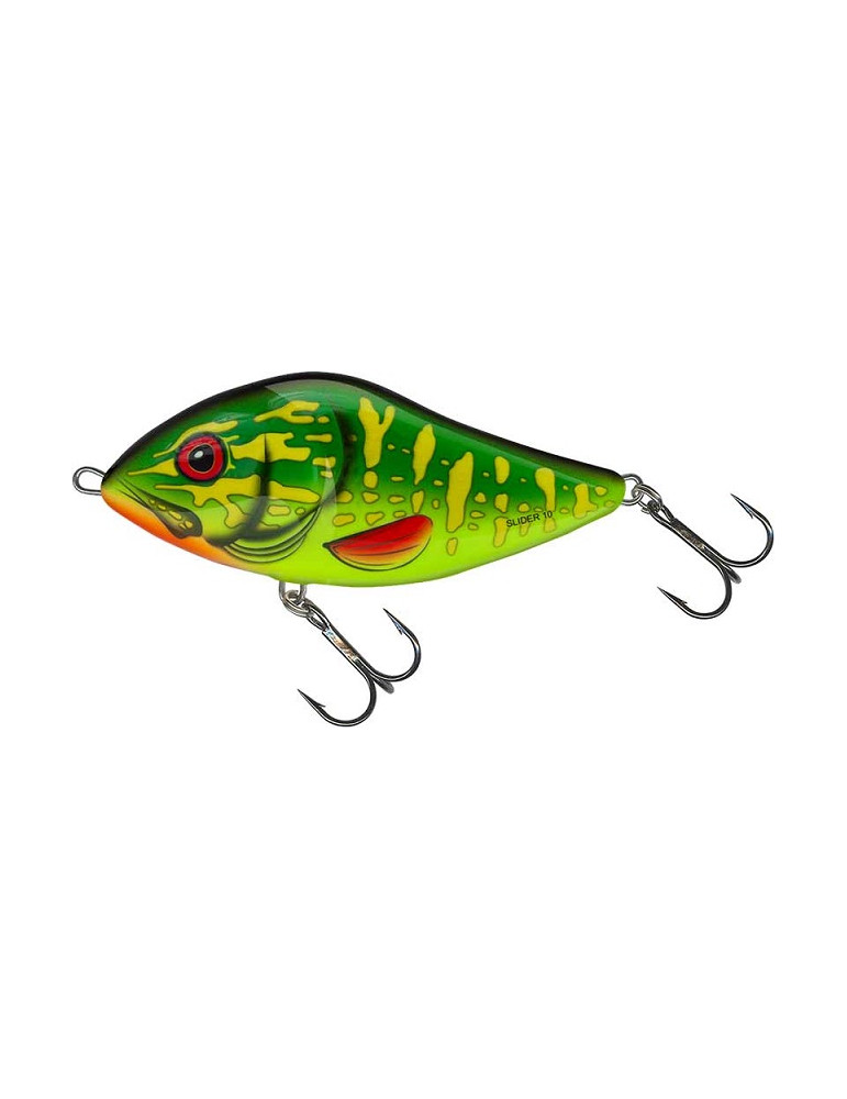 Leurre SALMO Slider COULANT 10cm green pike