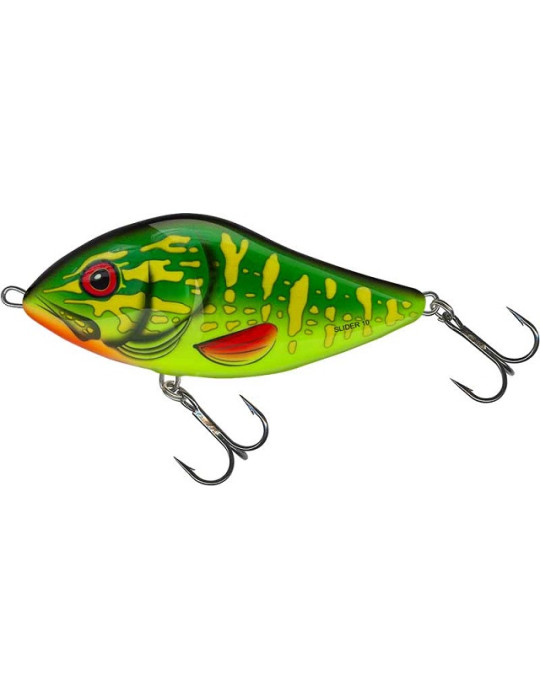Leurre SALMO Slider COULANT 12cm green pike
