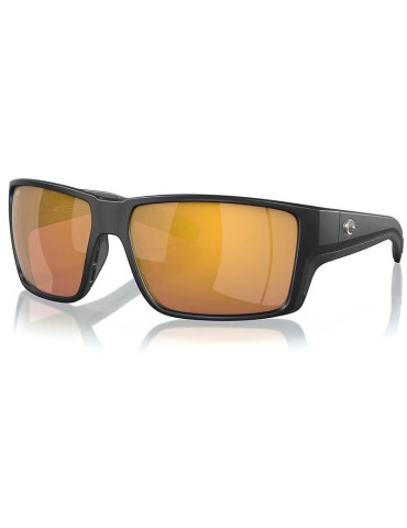 Lunettes COSTA Reefton pro matte black 580G Gold mirror