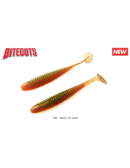 Leurre NOIKE Wobble shad 2inch Motoroil gold