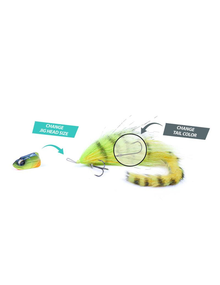 Leurre Crazy Rabbit 29cm 33gr Version Shallow Roach