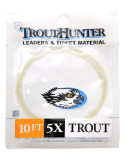 Bas de ligne Trout Hunter Flottant 10Ft 3m05 4X 0.185mm