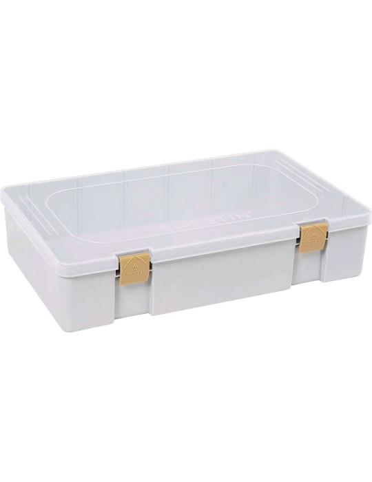 Boite WESTIN W3 Tackle box 36*22.5*8cm gris/clair