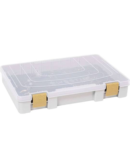 Boite WESTIN W3 rig box 28*19.5*4.5cm Gris/Clair