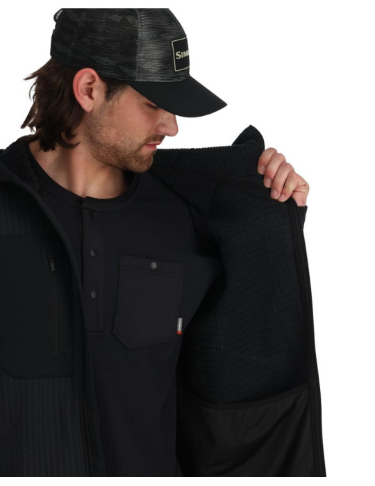 Veste SIMMS Confluence Hoody Black XL