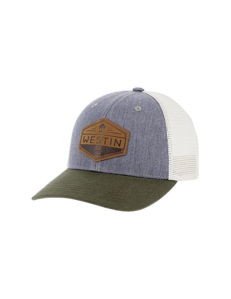 Casquette WESTIN vintage trucker grey/moss