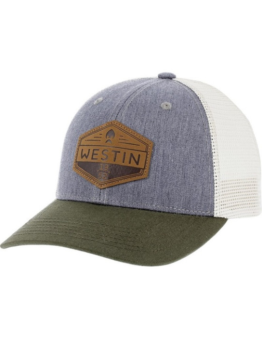 Casquette WESTIN vintage trucker grey/moss