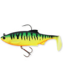 Leurre WESTIN Ricky the roach Shad tail R'n'R' 18cm firetiger
