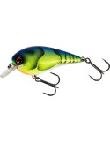 Leurre WESTIN bassbite squarebill 6cm chart blue craw