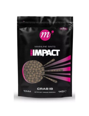 Bouillettes MAINLINE High impact crab ib 10mm- 1kg