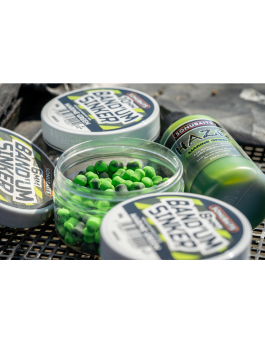 Band'um sinker SONUBAITS marine green 10mm - 60Gr