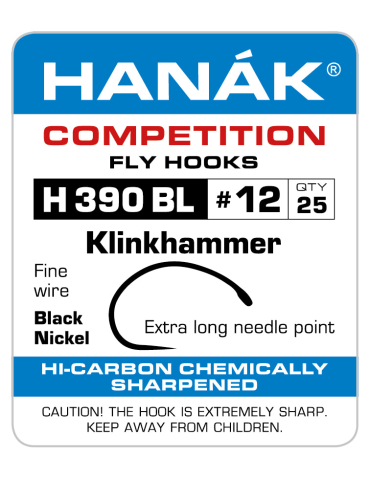 Hameçons HANAK 390BL Klinkhammer Taille 16