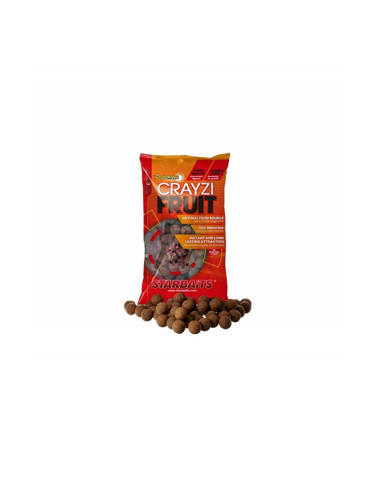 Bouillettes STARBAITS crayzi fruit 1kg- 14mm