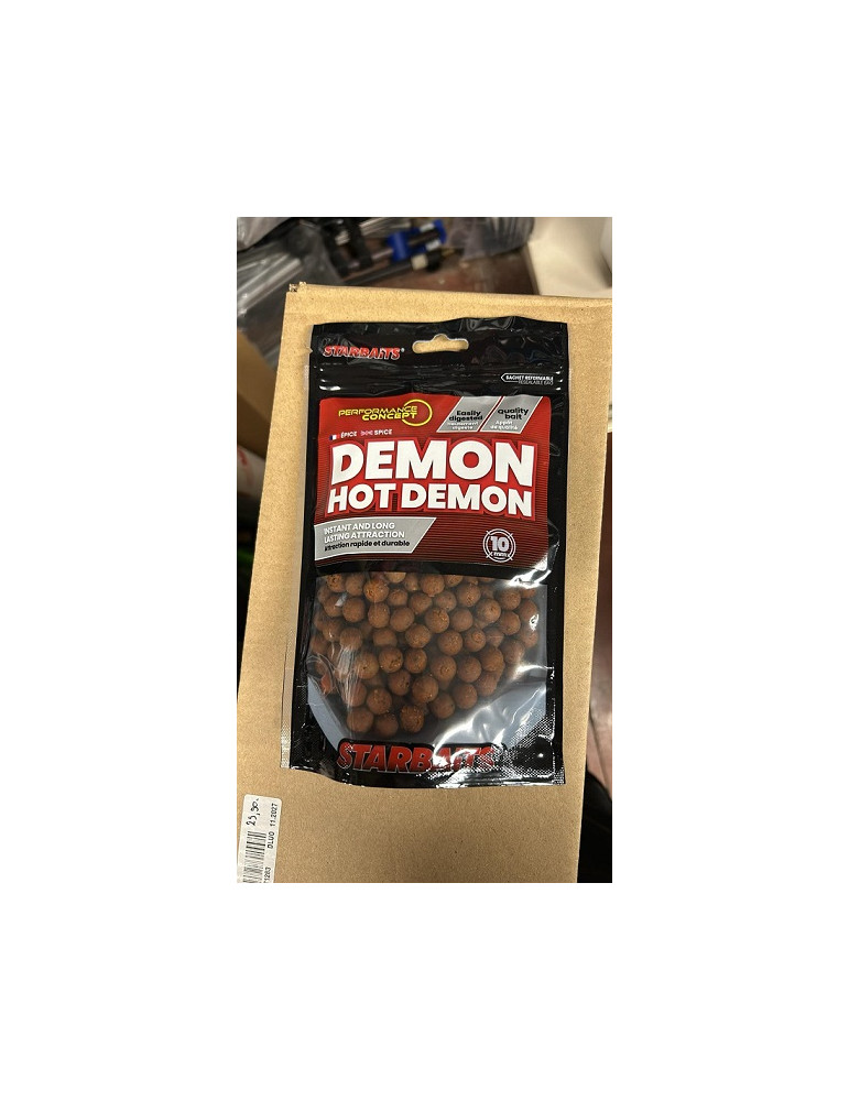 Bouillettes STARBAITS hot demon 10mm- 250gr