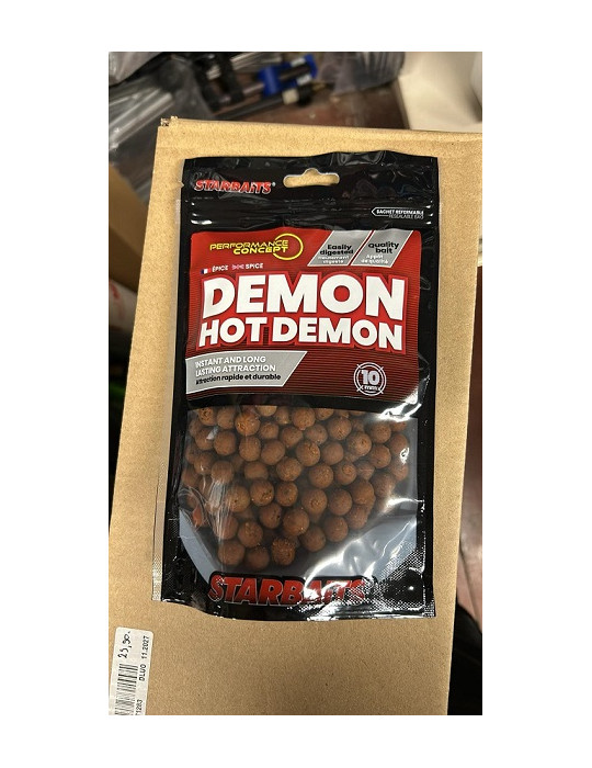 STARBAITS hot demon boilies 10mm- 250gr