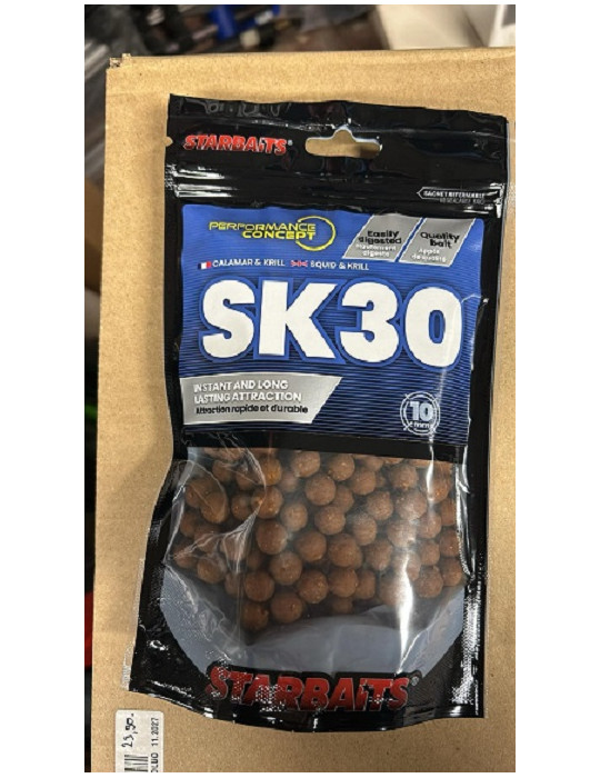 STARBAITS SK30 boilies 10mm- 250gr