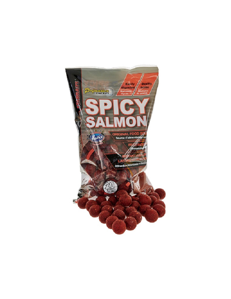 Bouillettes STARBAITS spicy salmon 20mm- 800gr