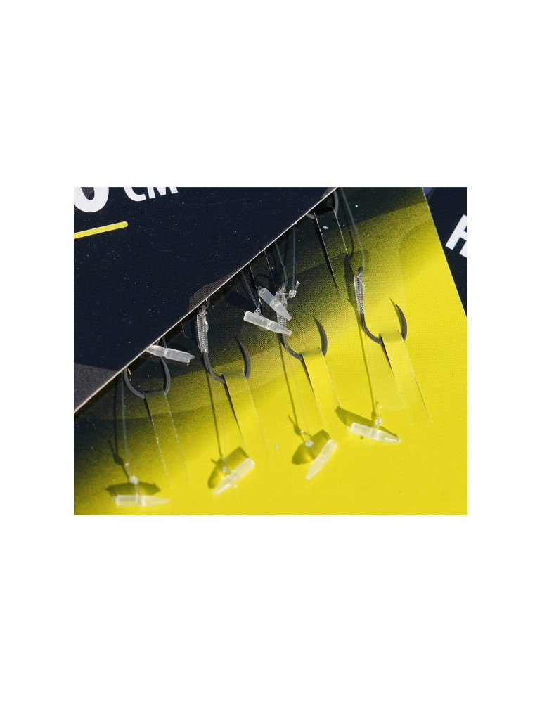 Bas de ligne GAMAKATSU xs method hair rig stopper 10cm hamecon 14- 0.1