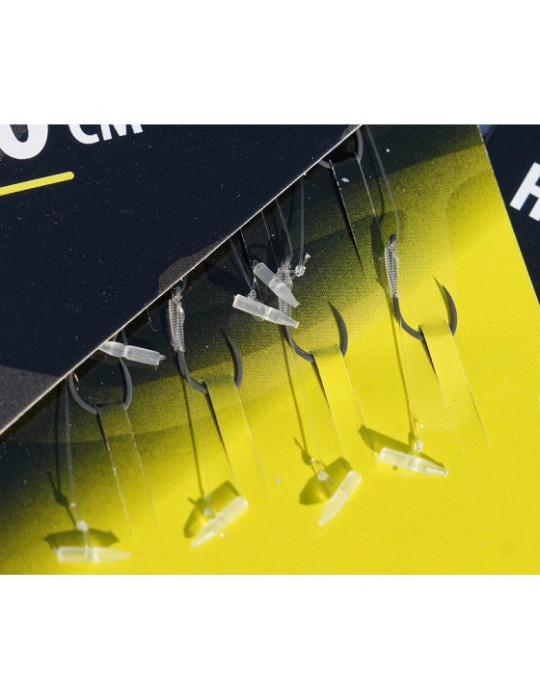 Bas de ligne GAMAKATSU xs method hair rig stopper 10cm hook 14- 0.19mm