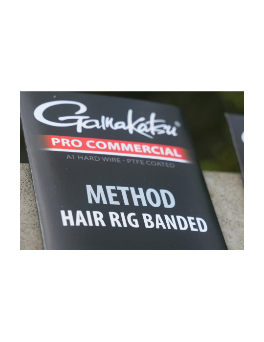 Bas de ligne GAMAKATSU method hair rig 10cm hamecon 16- 0.17mm intenz