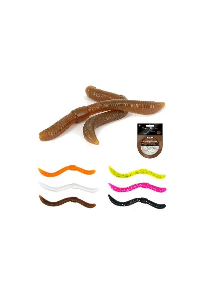 Leurre TROUT MASTER dendrobaena 60 black