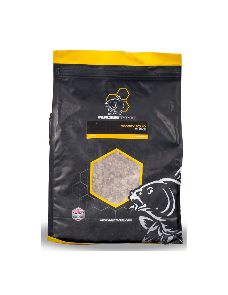 Bouillette NASH scopex squid flake -1kg